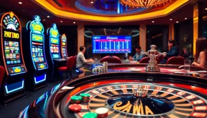 Experience the thrill of online gambling at https://f8bet.dental/ with vibrant slot machines and poker action.