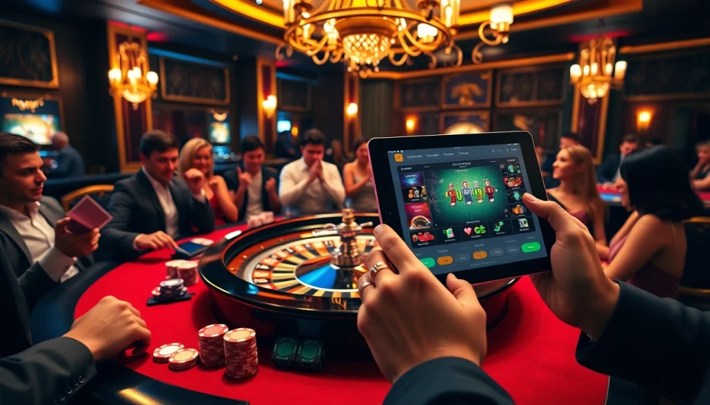 Experience exciting gambling at https://s8s8.org/ with vibrant roulette tables and engaged players.