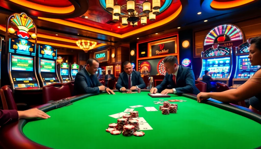 Experience the thrill of gaming at https://topclub.space/ with vibrant casino tables and high-stakes action.
