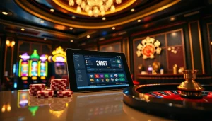 Experience vibrant online betting with 20bet, featuring poker chips and a roulette wheel.