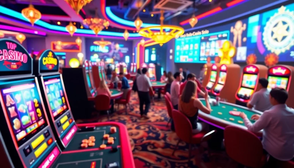 Découvrez le meilleur casino en ligne avec une ambiance énergique et festive, offrant une expérience de jeu palpitante.