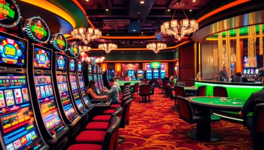 Découvrez le meilleur casino en ligne avec un cadre de jeu vibrant et luxueux.