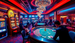 Experience the excitement of the meilleur casino en ligne france with thrilling games and vibrant atmosphere.