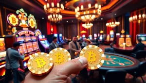 Vivez l'excitation des casinos Bitcoin avec des jeux variés et des jetons de poker.