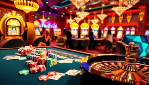 Hitclub offers an exciting casino experience with players enjoying poker and roulette.
