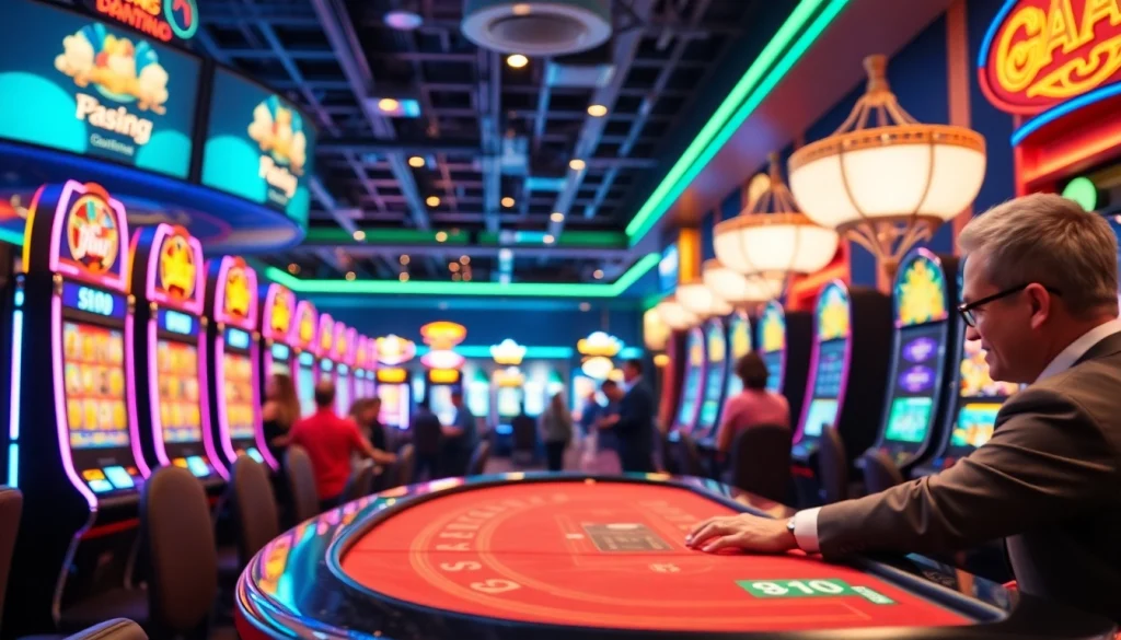 Découvrez les jeux passionnants du meilleur casino en ligne avec une ambiance vibrante.