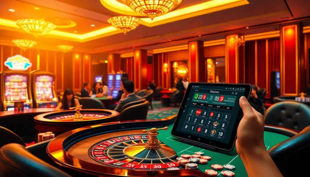 Experience thrilling gameplay at xo88 trang chủ with vibrant casino tables and exciting betting action.