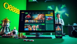 Open88 online gambling platform interface showcasing vibrant games and sports betting options.