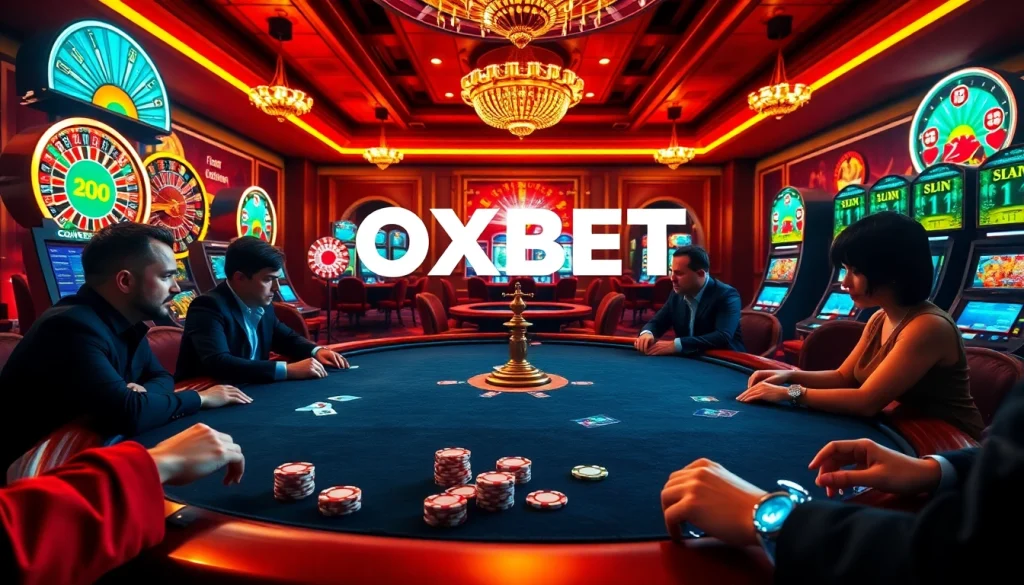 Experience the excitement at OXBET trang chủ with high-stakes poker and vibrant casino games.
