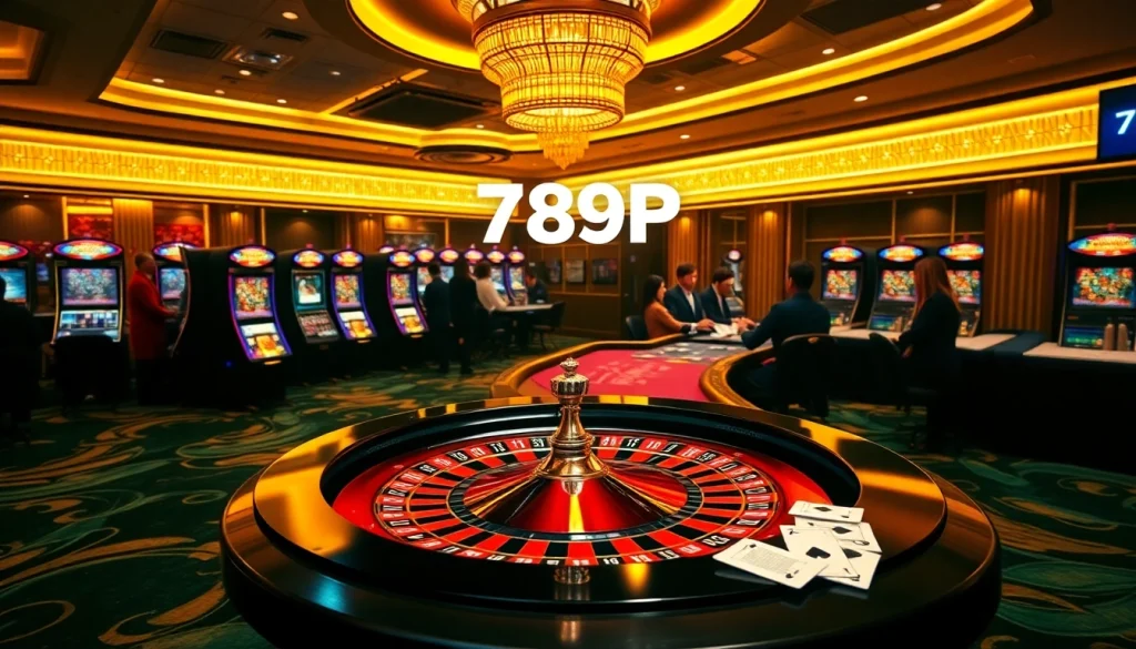 Experience the thrill of 789P with engaging casino games and vibrant atmosphere.
