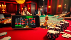 Players strategize their bets at the roulette table while using the online betting interface at https://oxbet.boo/.